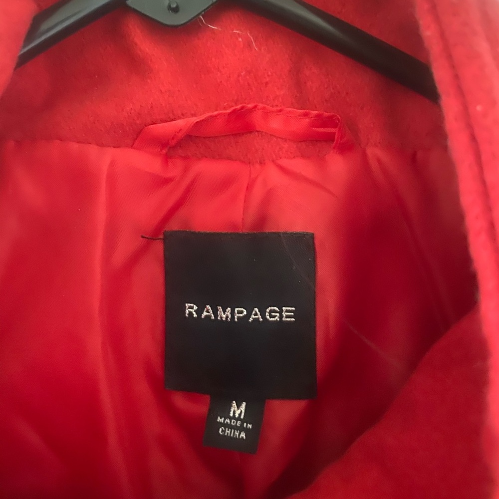 NWOT Rampage peacoat - Picture 3 of 5